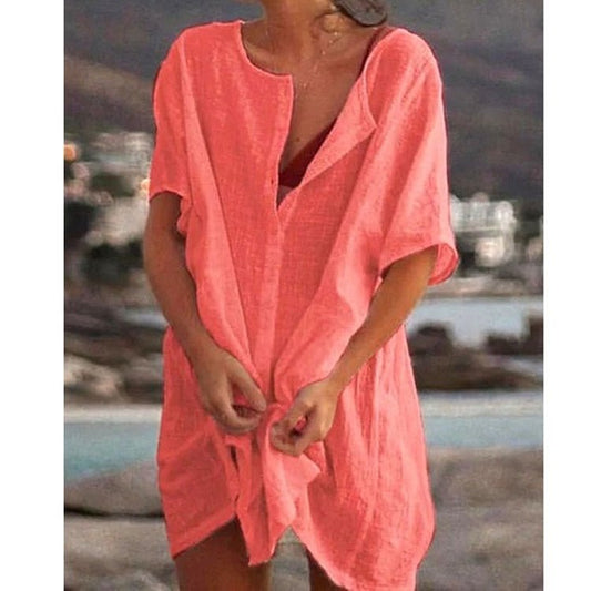 Summer Cotton Dress - Lovely