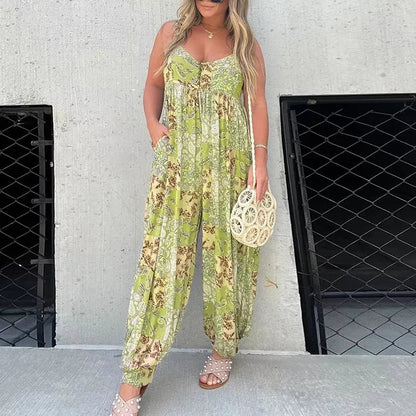 Women's Sleeveless Jumpsuit