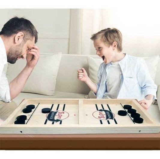 Wooden hockey board