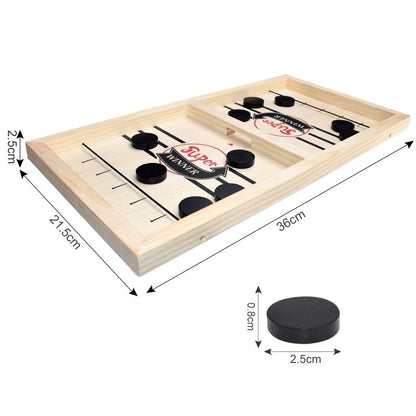 Wooden hockey board